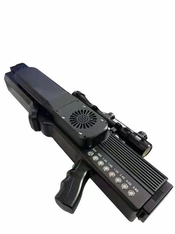  安州手持便携式枪型低空防御反制八通道