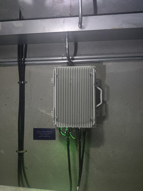  安州电力管廊覆盖漏缆方式案例